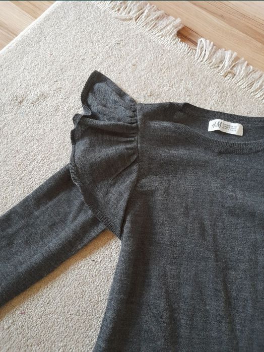 bluza rochie rochita h&m 110 116 4 5 6 ani noua umeri speciali