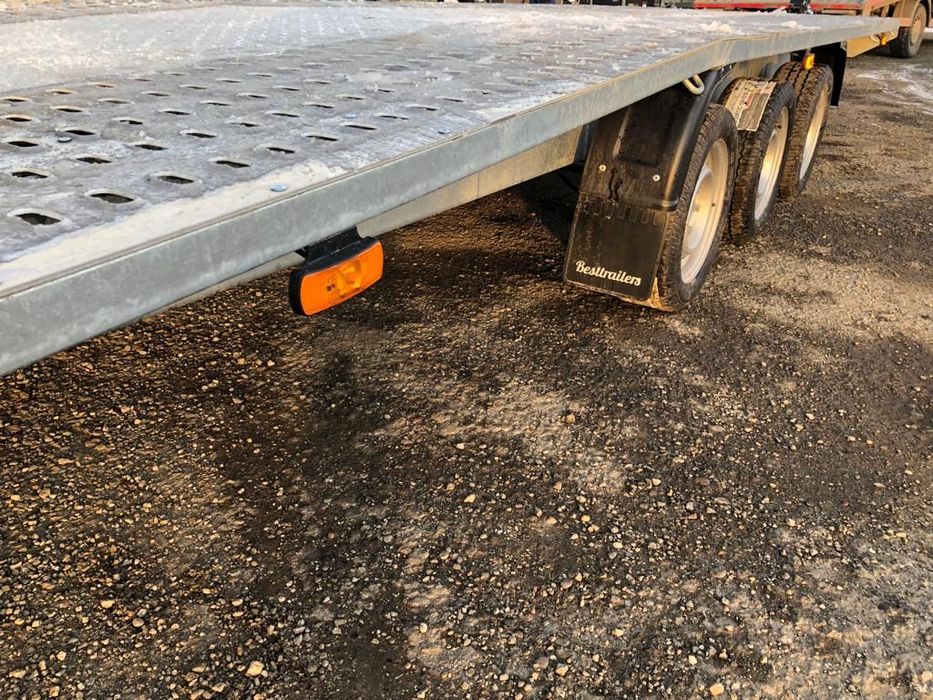 Niewiadow Jupiter 6m 3 axe 3500kg Remorca /Platforma transport auto 6m/2m 3 axe Cu tego pe mijloc