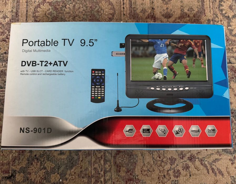 Televizor portabil 9,5