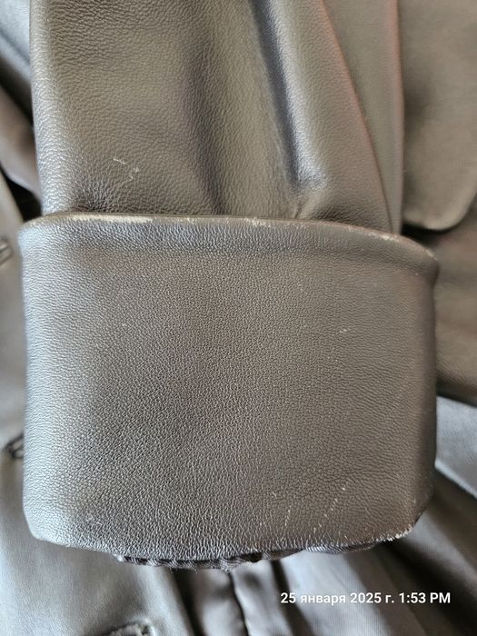 Плащ женский кожаный 42-44