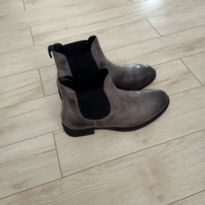 Ботинки  кожаные весна-осень