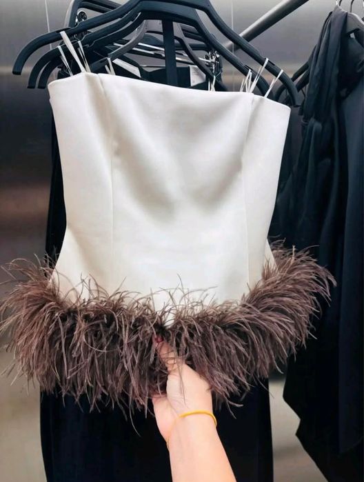 ТОП без презрамки с пера