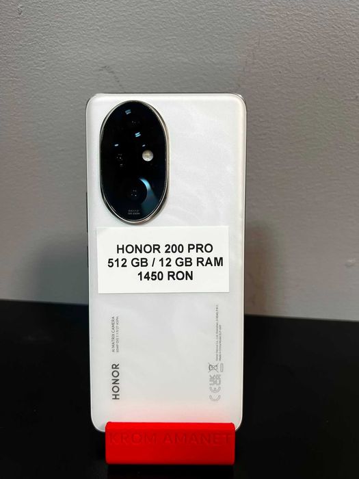 HONOR 200 PRO / 512 GB / 12 GB RAM * Krom Amanet Margeanului *