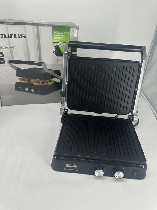 Чисто нова контакт грил скара грил Taurus Bistro Gourmet 2600вата