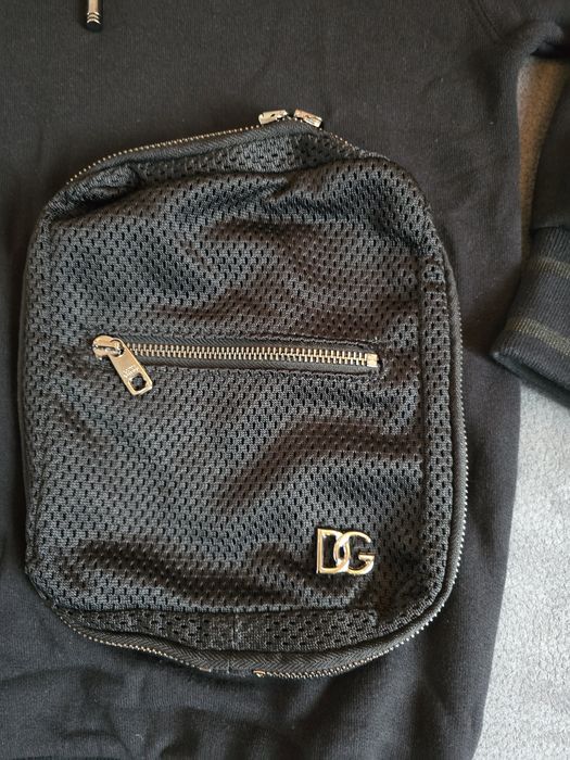 Dolce&Gabbana Pouch-pocket hooded jacket