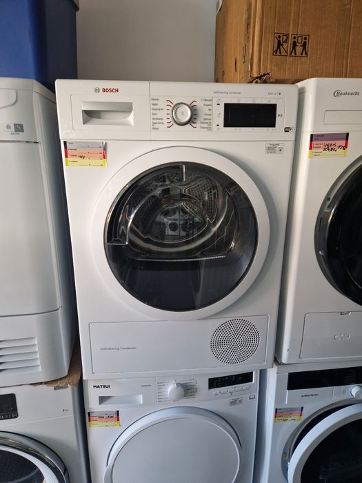 Сушилня Bosch Serie 8 A+++ Wi Fi 9 кг