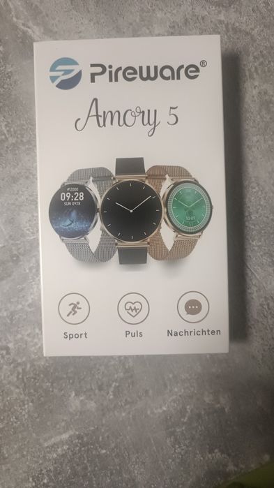 Ceas smartwatch Pireware Amory 5 – Nou, sigilat – Monitorizare puls &