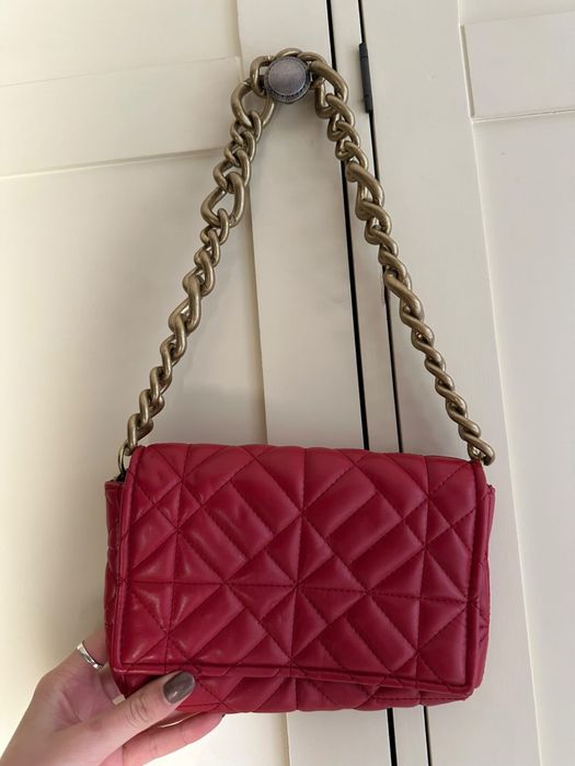 Чанта Zara червена