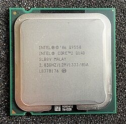 Intel core 2 quad Q9550