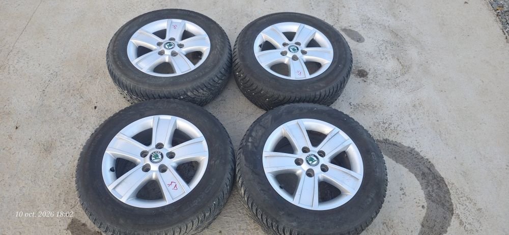 Jante originale Skoda si anvelope de iarna