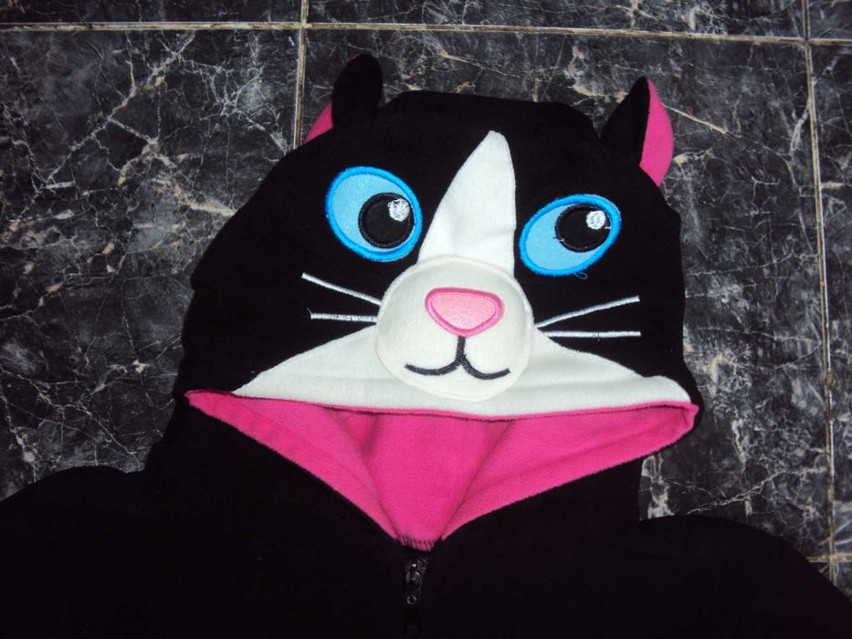 Кофта-кигуруми (кошка). Размер 40-42