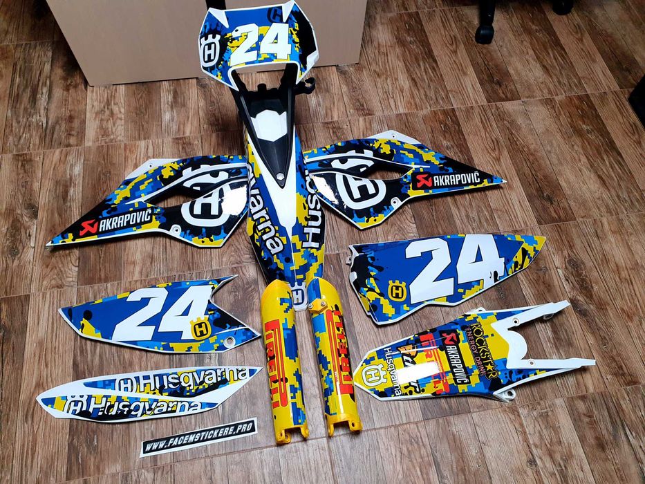 Seturi Stickere Cross Enduro atv ktm husqvarna honda yamaha