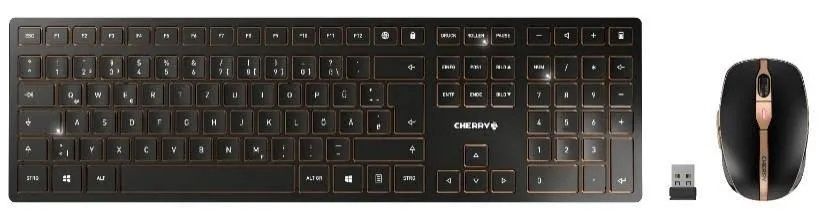 Tastatura Cherry DW 9000 SLIM Negru/Cupru