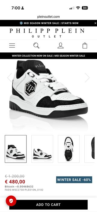 Philipp plein маратонки обувки Филип Плейн чисто нови