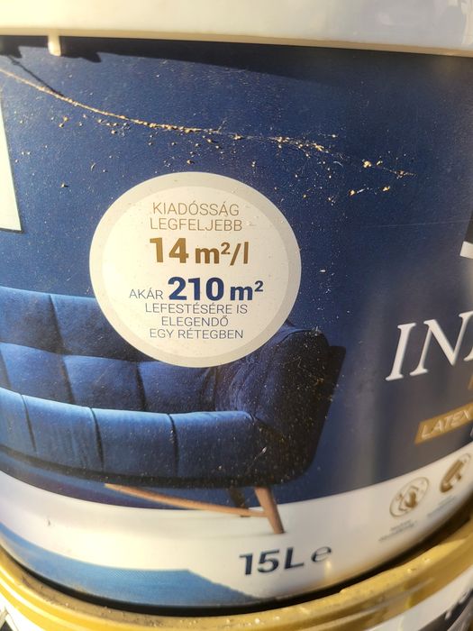 Vopsea lavabila alb mat