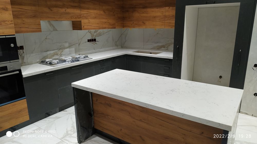 Мебель Кухни Столешницы из искусственного и натурального камня