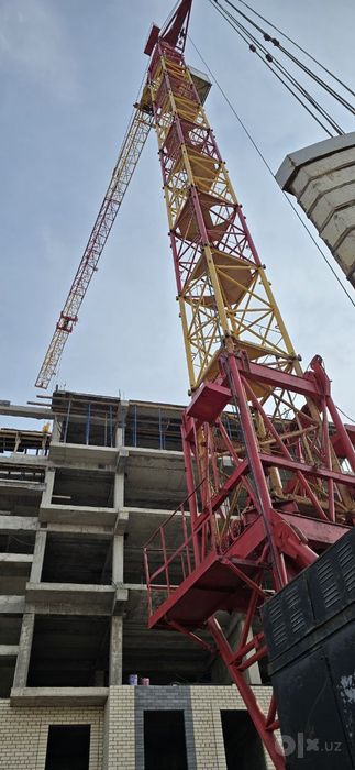 Башенный краны  в Аренду КБ-411  Висата 60 м Стрела 35 м до 16е