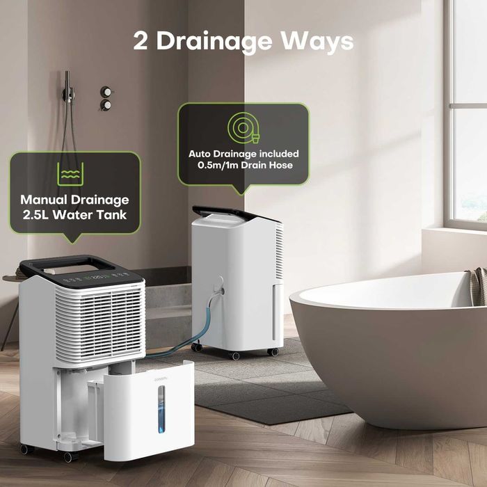 ПРОМО 2г Гаранция Обезвлажнител Влагоабсорбаор CONOPU DNS65 16л/Ден