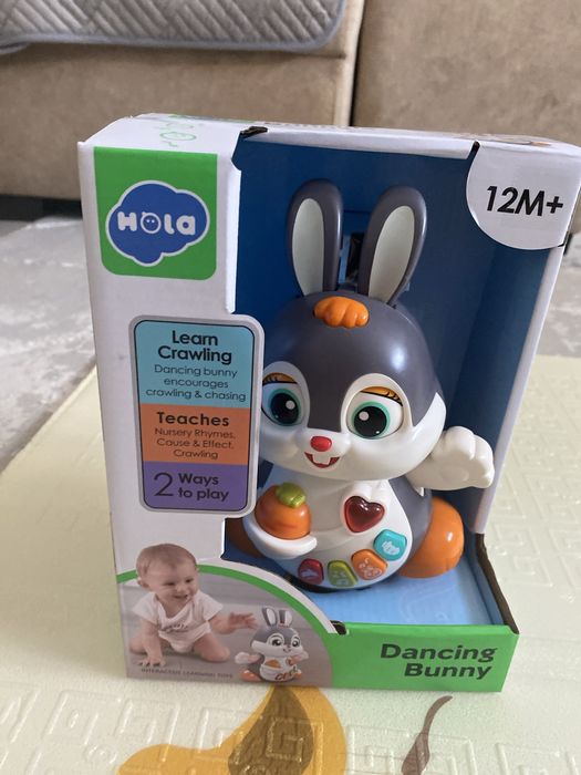 Развивающая игрушка зайчик