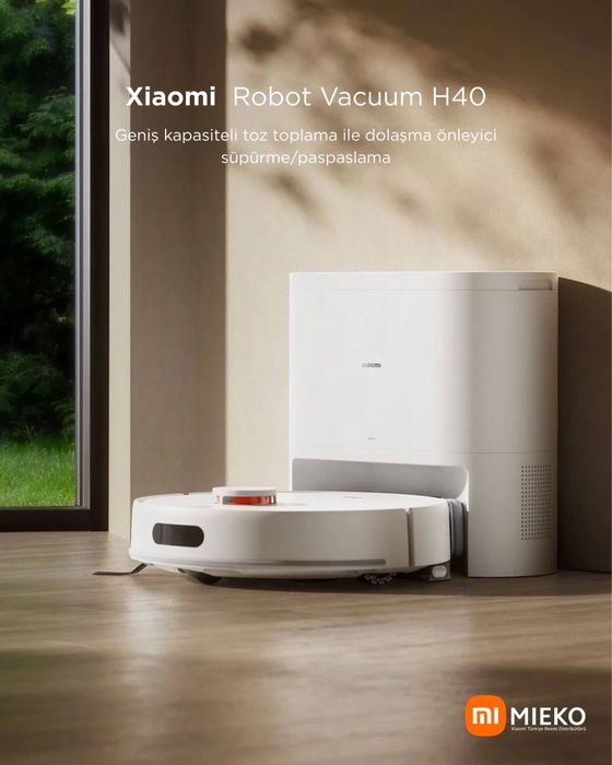 Xiaomi Robot Vacuum H40 Прахосмукачка Робот + Станция