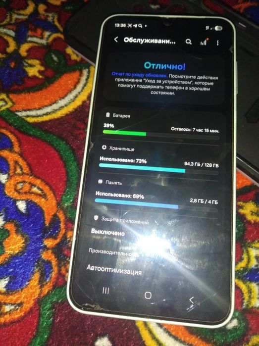 Samsung A16 128/4 gb zaryadka 2kunga yetadi
