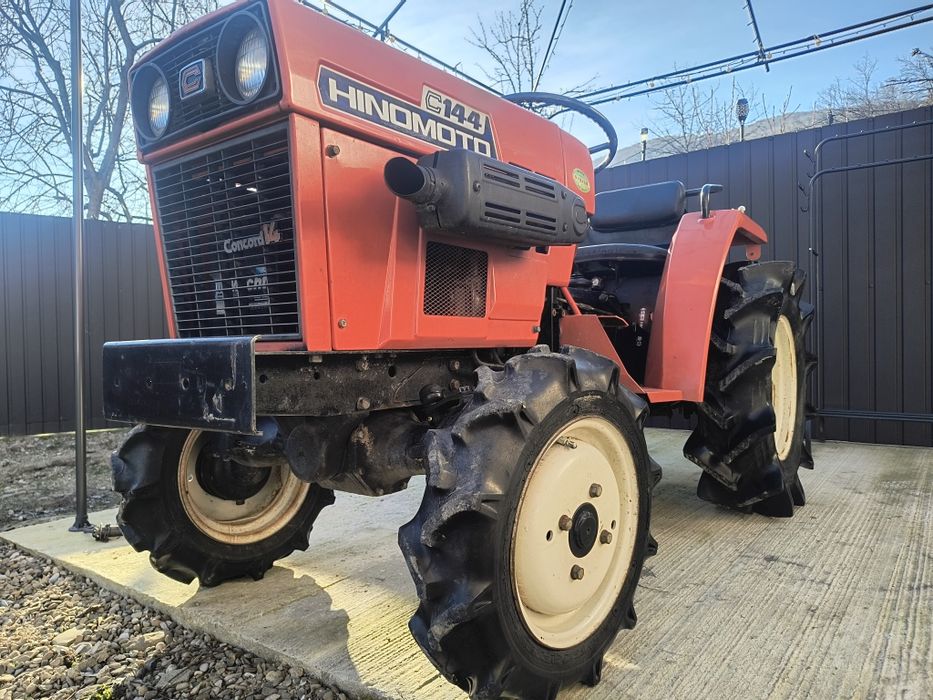 Tractor Shibaura Iseki Yanmar 4x4 Freză și Remrocă