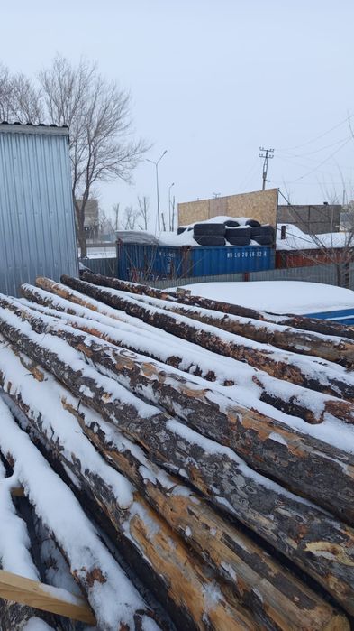 Кругляк, необрезные доски