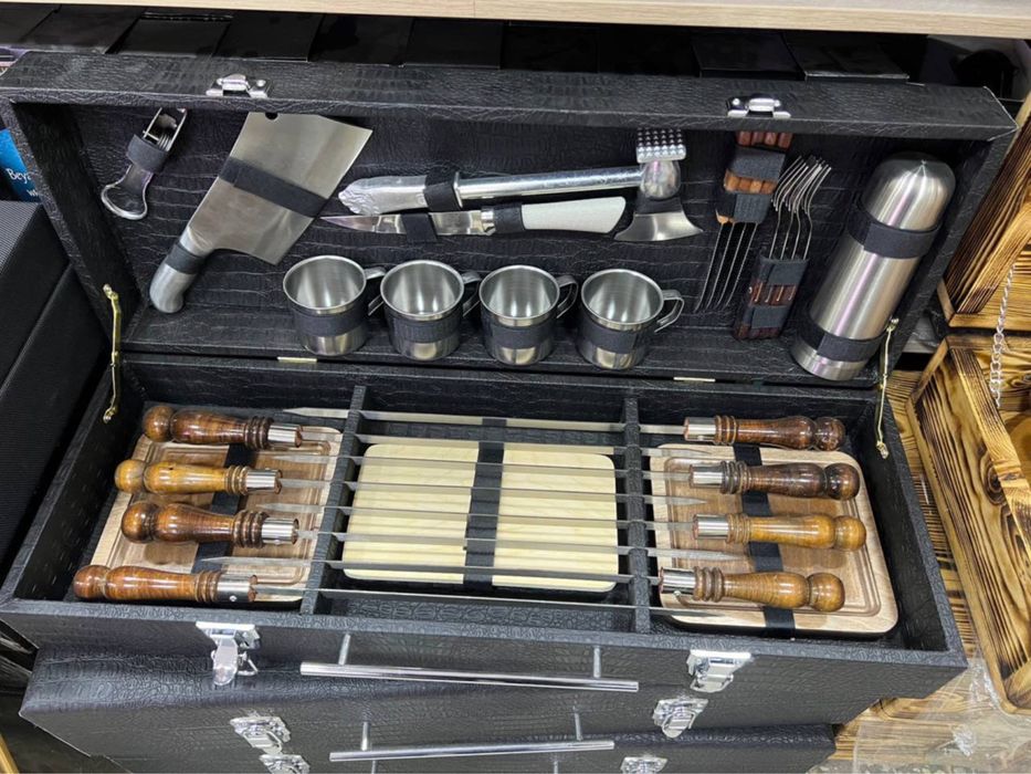 Элитный набор Шампуров , лучший Подарок Руководителю Доставка есть!