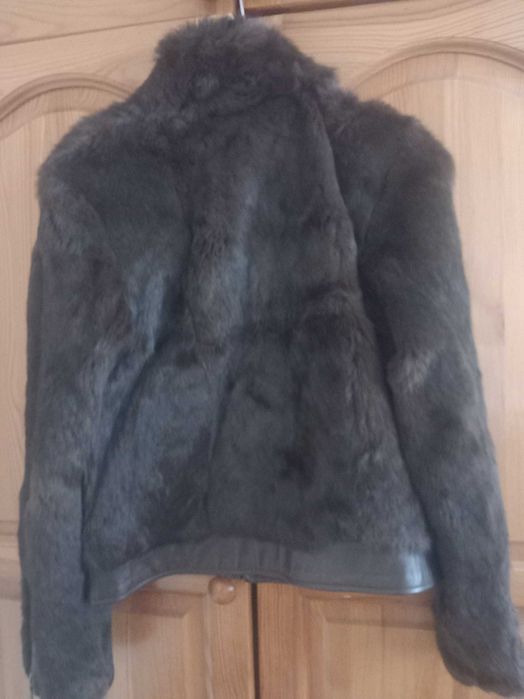 Дамско яке с естествен косъм