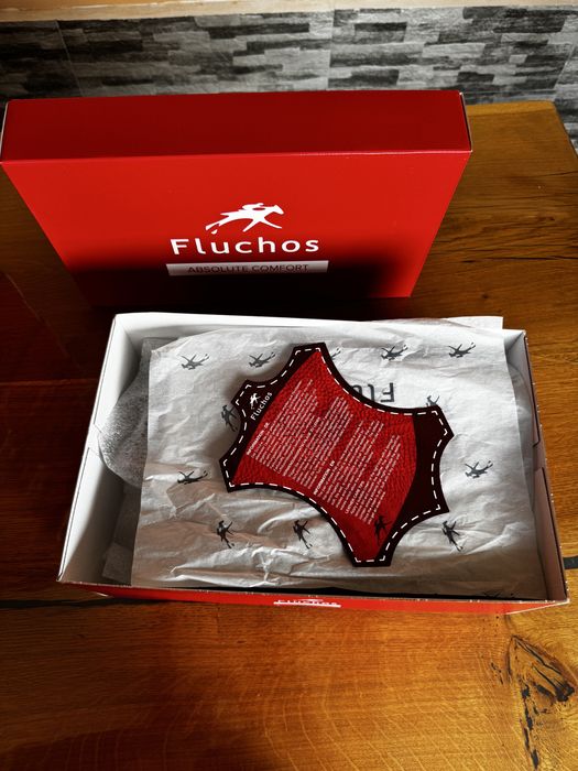 Fluchos – оригинални кожени обувки, чисто нови, произведени в Испания
