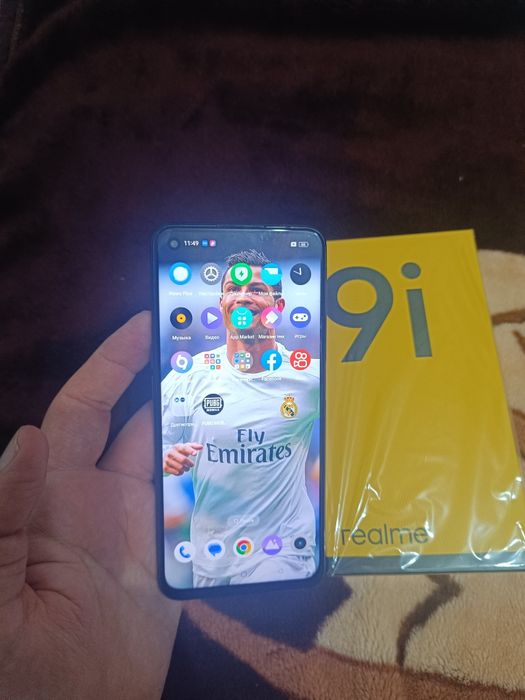 Realme 9i 12/128GB Black Igravoy Original Sostayani Otlichni Ideal Zor