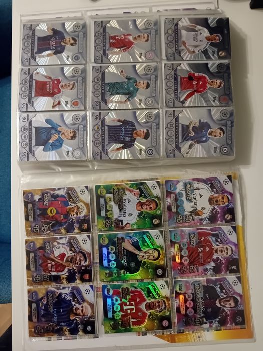 Продавам Match attax 25 26 нови карти