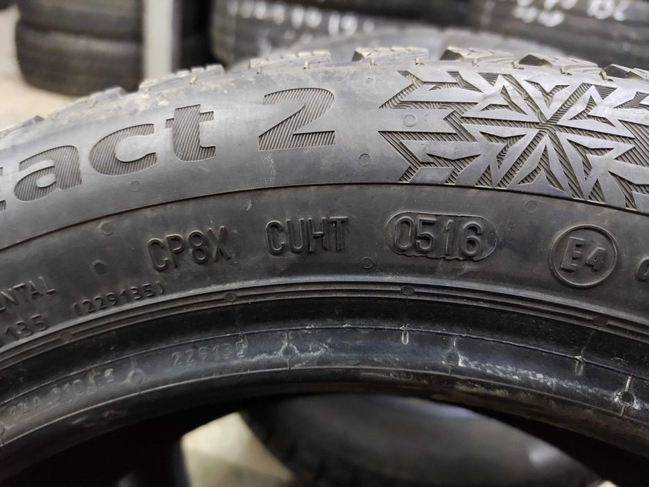 4бр Зимни Гуми 185 55 15 - Continental