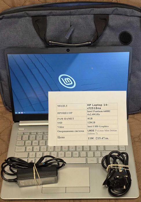 Лаптоп HP 14-cf2518na