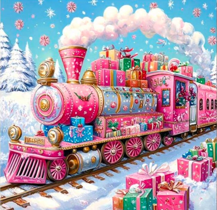 Приказни картини от диаманти.Направи си сам.