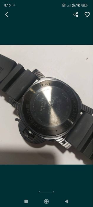 Ceas Barbatesc Luminor Submersible Panerai Carbotech