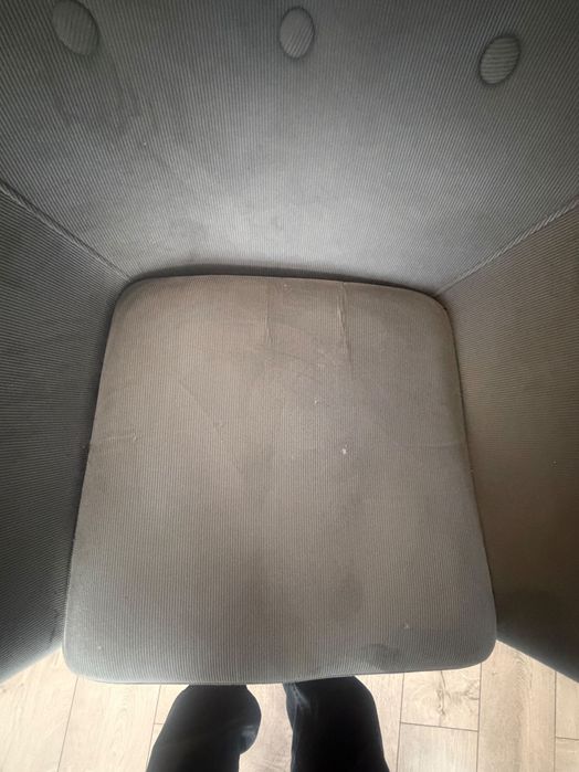 Употребявани диван и кресло EGEDAL от Jysk. Сиво кадифе