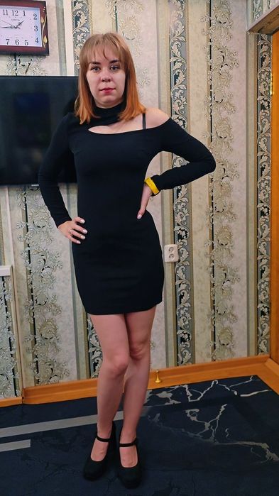 Платье SHEIN черное