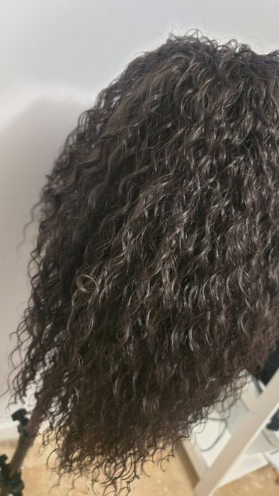 Peruca afro din par sintetic