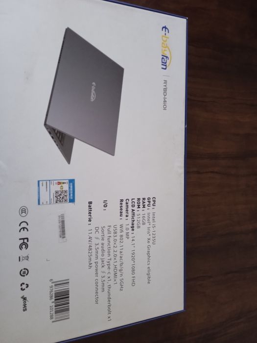 Notebuk e-bayfan