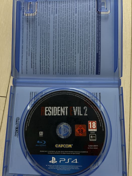 Joc Resident Evil 2 pentruPS4, livrare prin OLX. Negociabil!