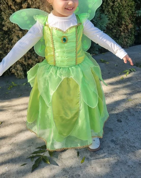 Rochie halloween tinkerbell 3-5 ani