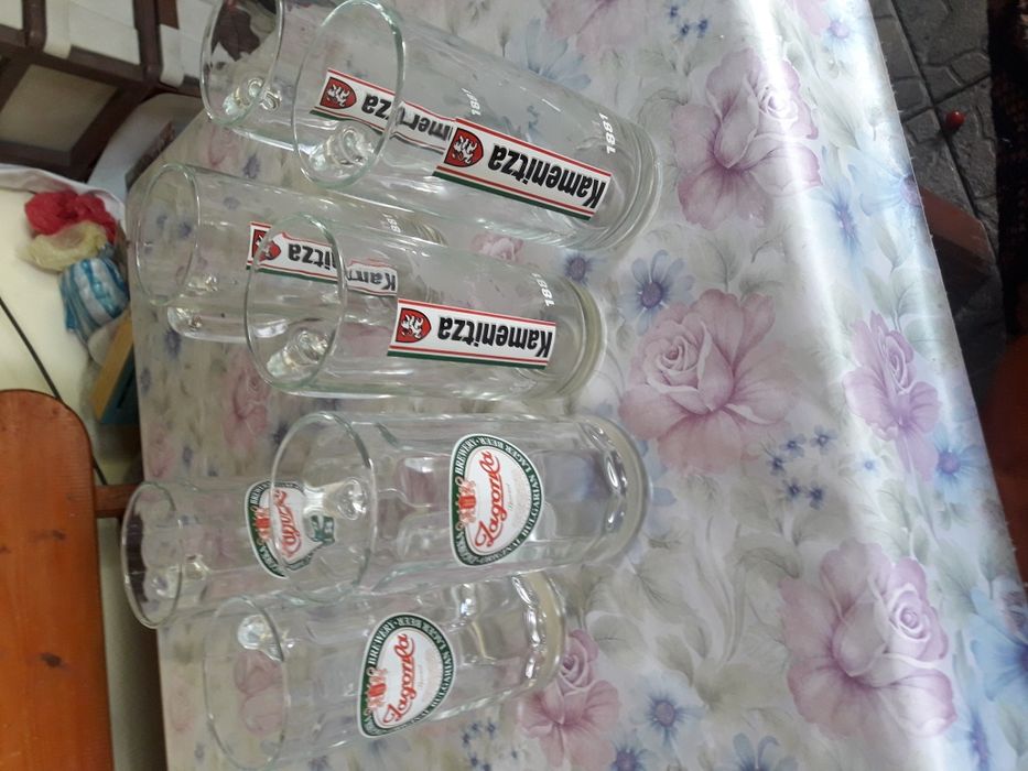 Халби за бира, Чаши за уйски, ракия ,Безалкохолно