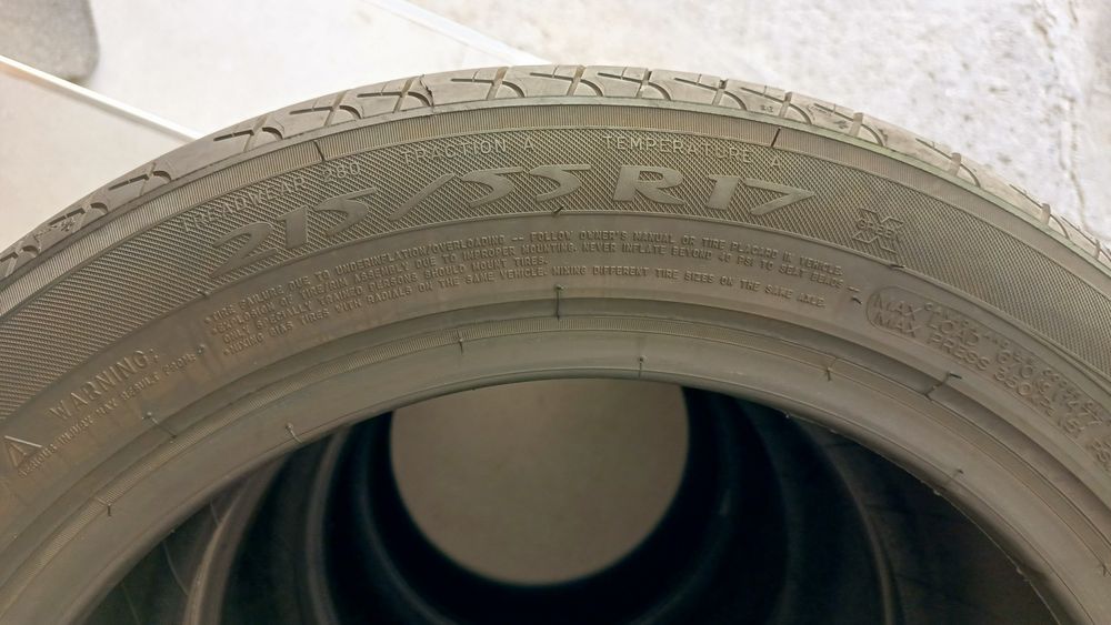 Michelin primacy LC 215/55/17