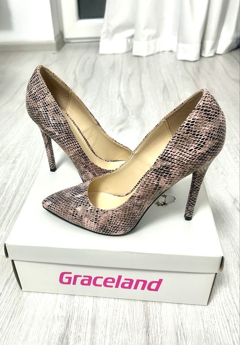 Pantofi stiletto Graceland mărimea 38