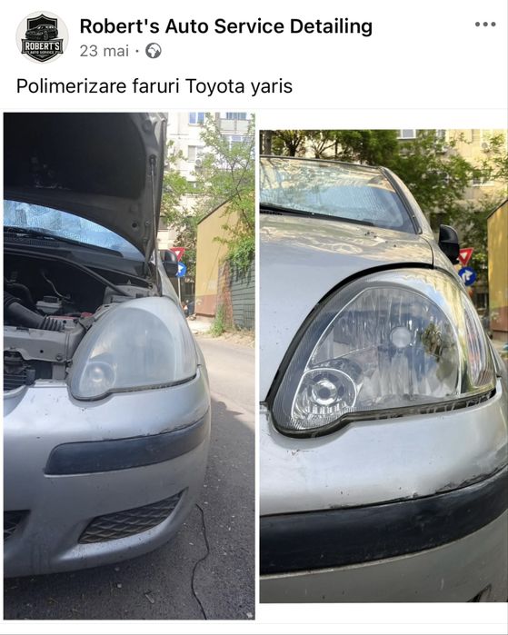 Polimerizare faruri La domiciliu Bucuresti