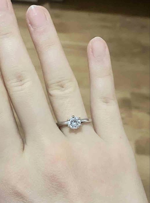 Серебряное кольцо 925 пробы (регулируемый размер)