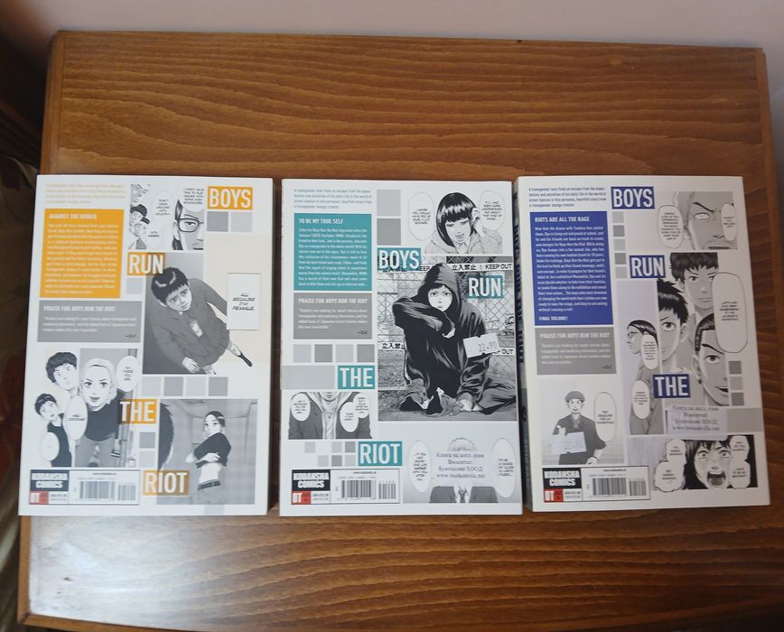 Boys run the riot манга