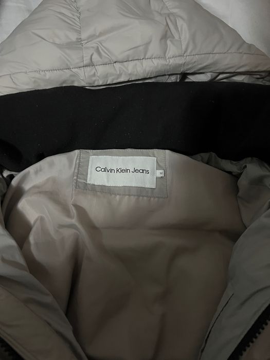 geaca calvin klein barbati crem