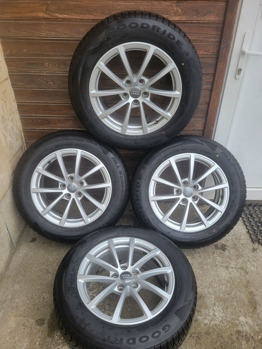 Vand roti OE Audi A6 C8-C7 + anvelope AllSeason noi 225
